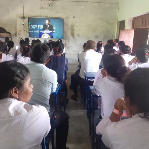 Peace Message at College
